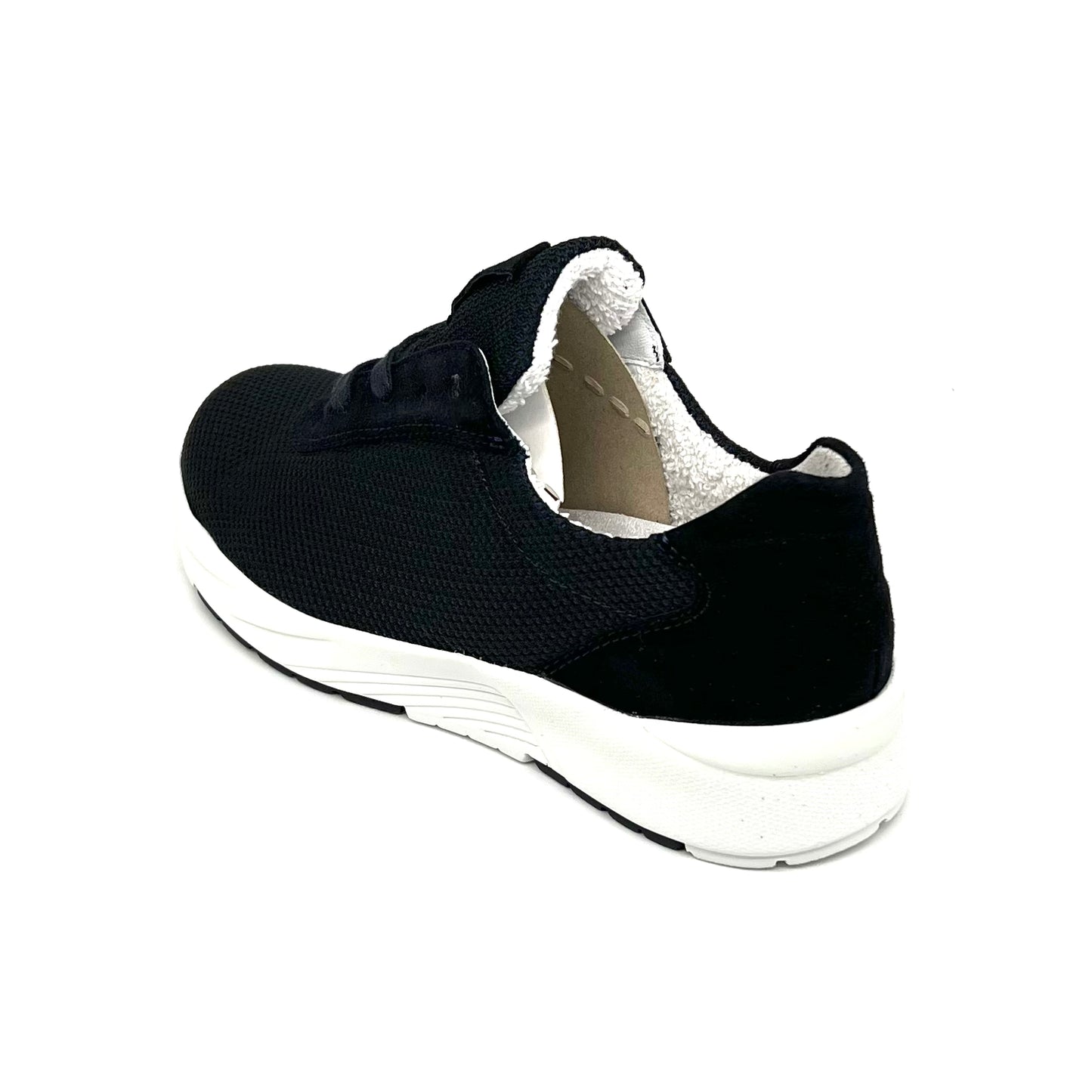Damen Schnürer Halbschuh Sneakers Blau von Semler 17536