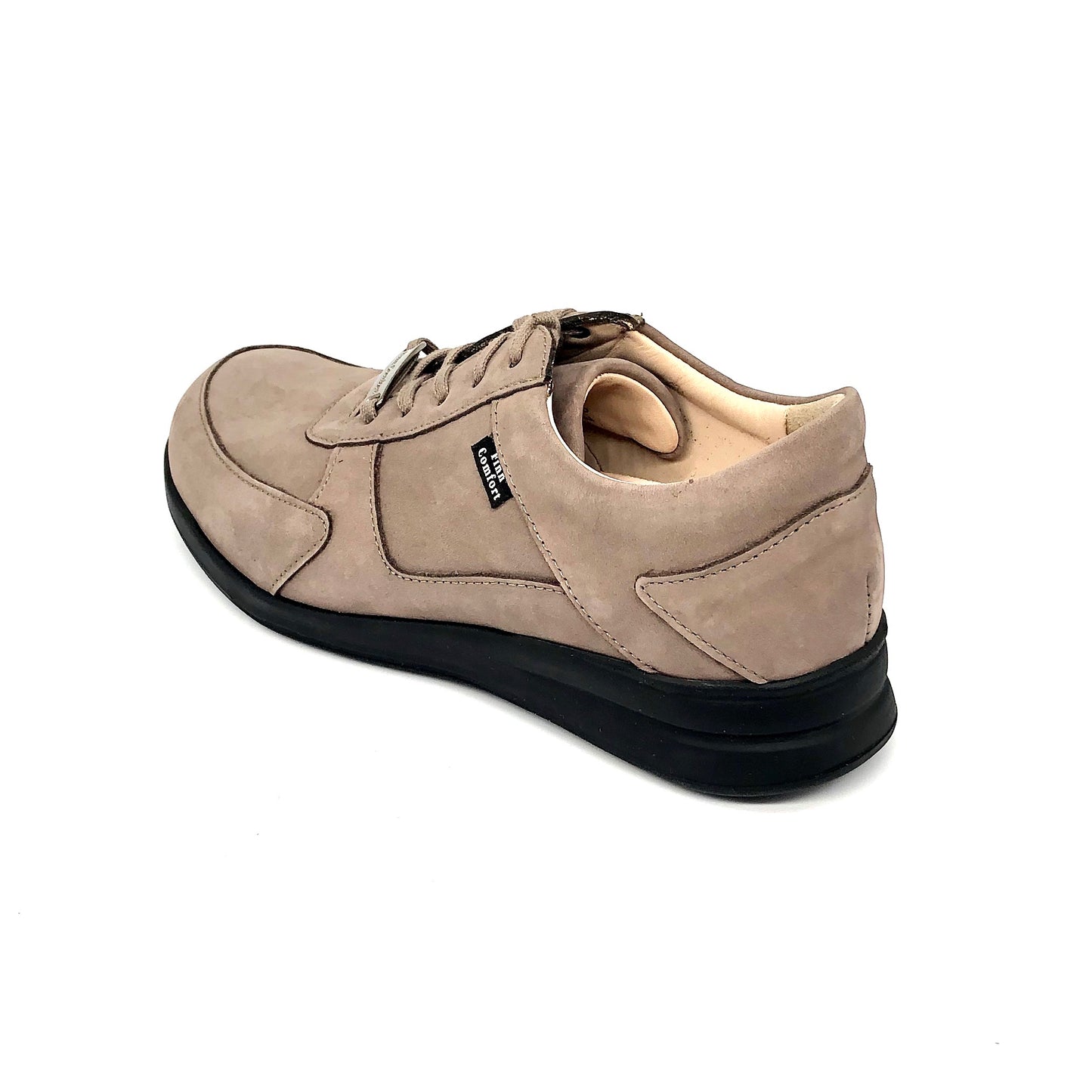 Damen Schnürer Halbschuh Taupe Finn Comfort 17103