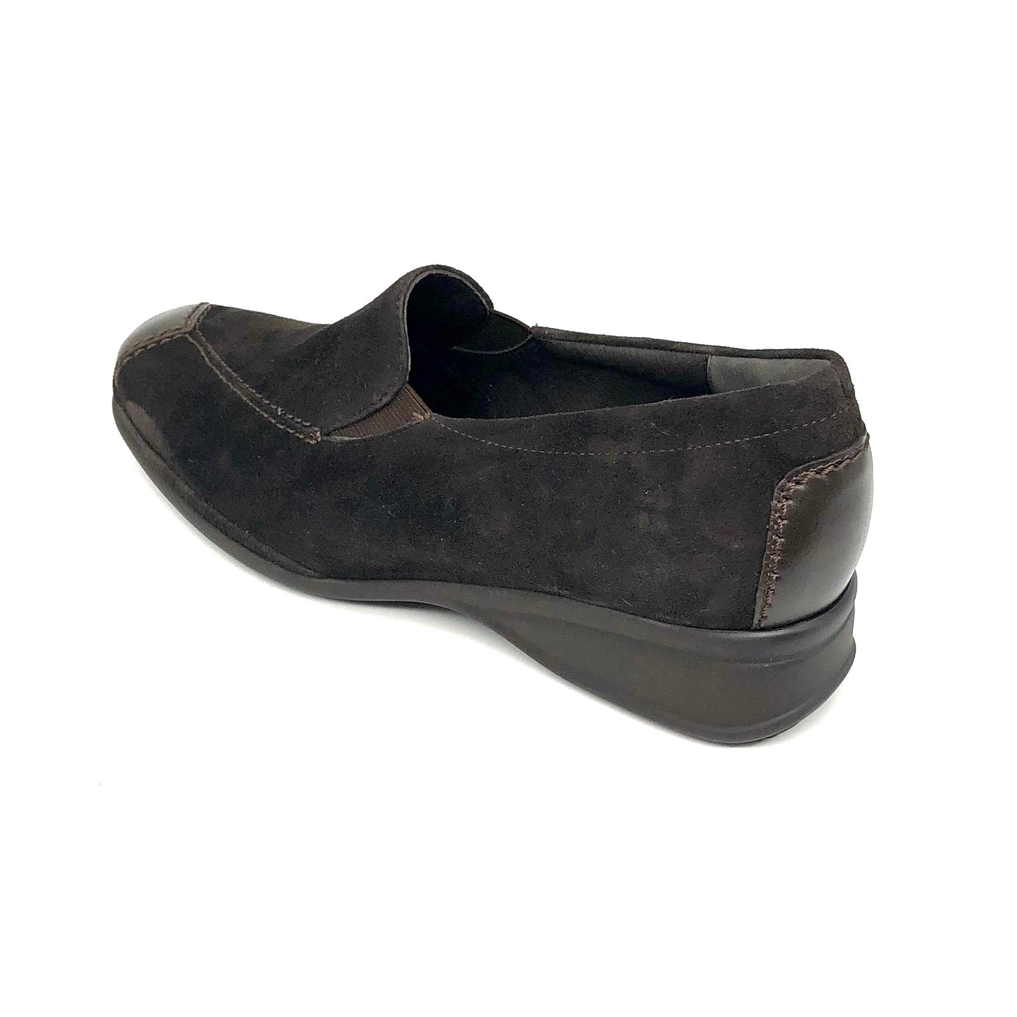 Damen Komfort Slipper Braun von Semler 15984