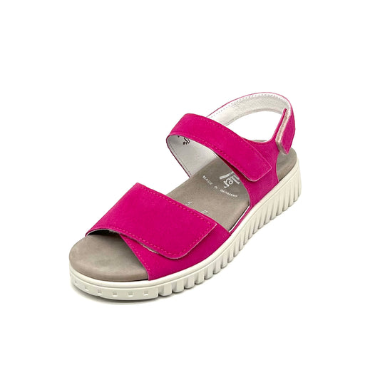 Damen Komfort Sandalette Pink von Semler 17686