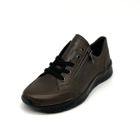 Damen Schnürer Halbschuh Sneakers Braun von Semler 17610