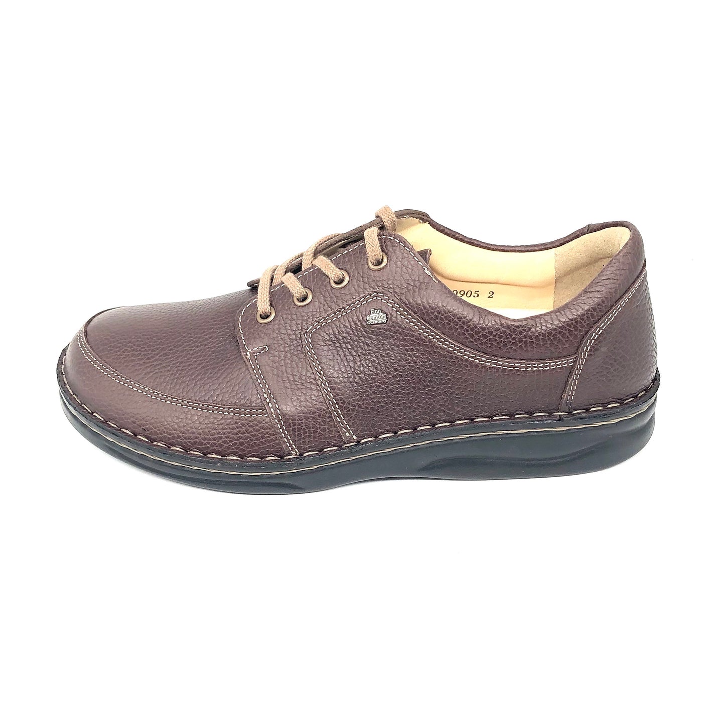 Herren Schnürer Halbschuh Braun Finn Comfort 16976