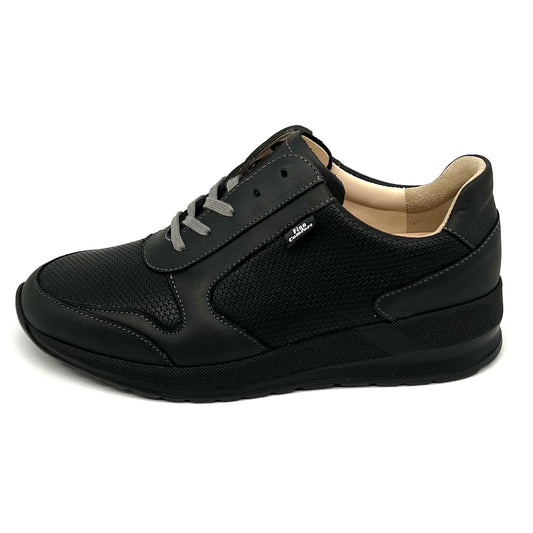 Damen Schnürer Halbschuh Sneakers Schwarz von Finn Comfort 17617