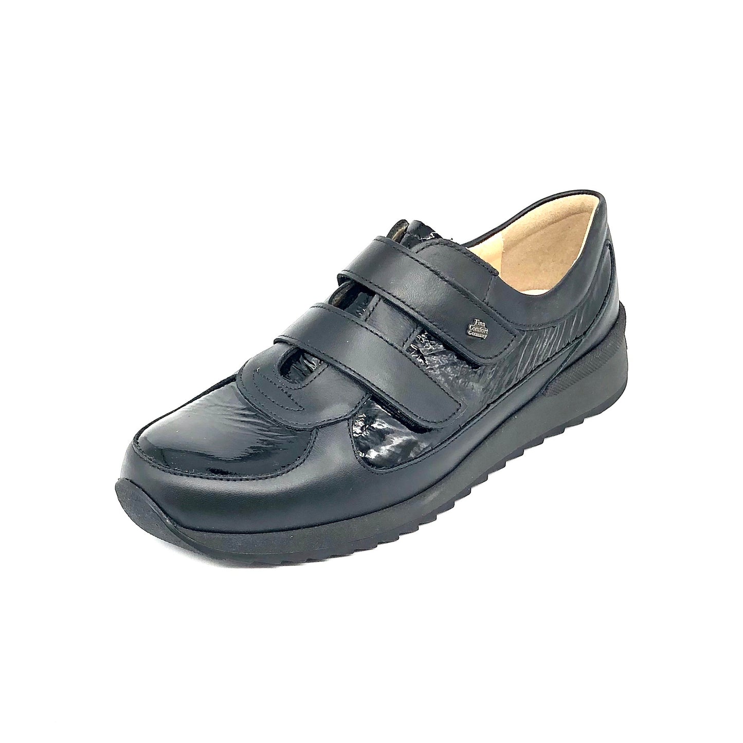 Damen Klett Sneakers schwarz Finn Comfort 17100