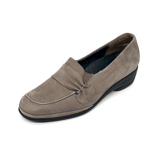 Damen Komfort Slipper Taupe von Semler 11349