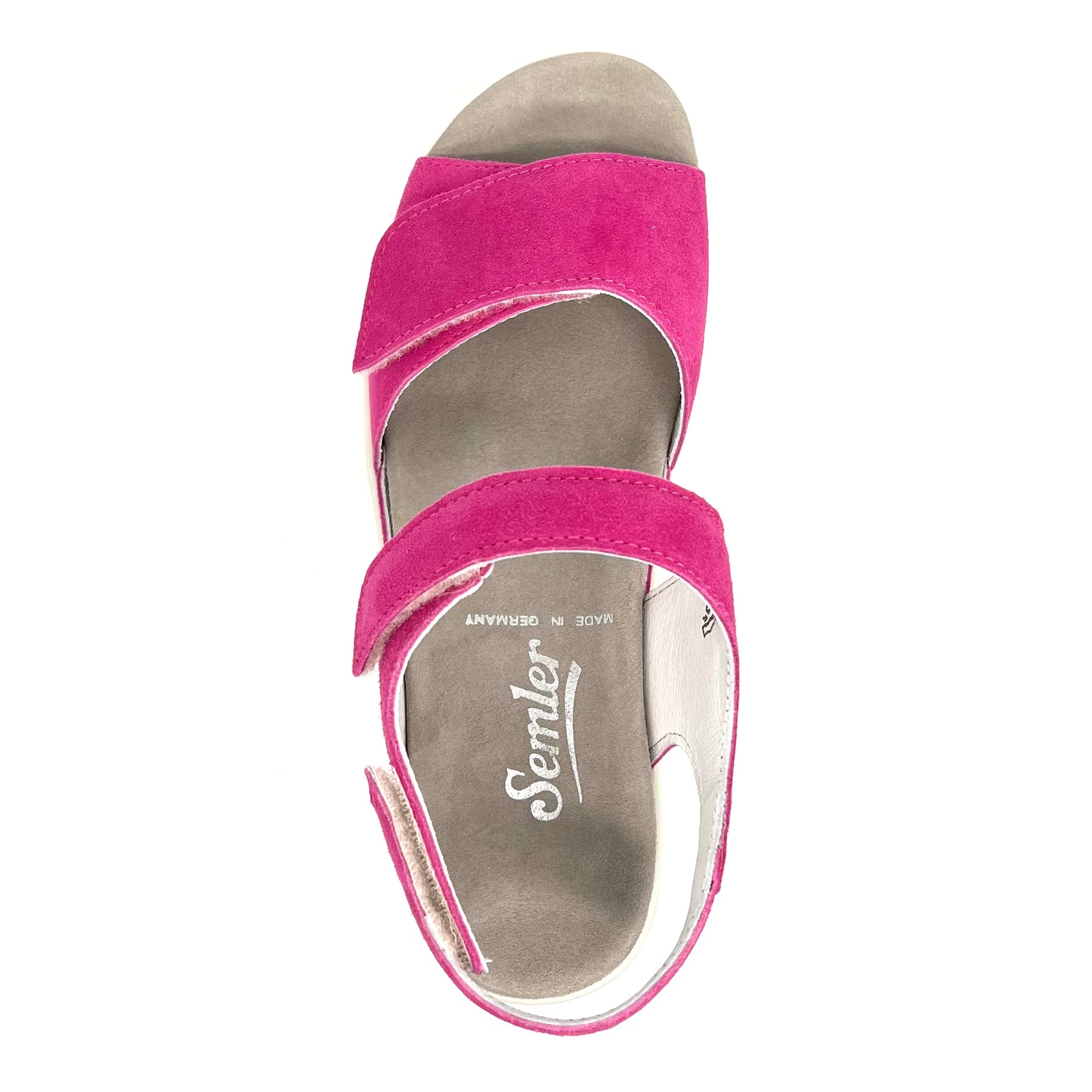 Damen Komfort Sandalette Pink von Semler 17686