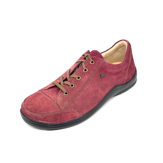 Damen Schnürer Halbschuh Bordeaux Finn Comfort 15960