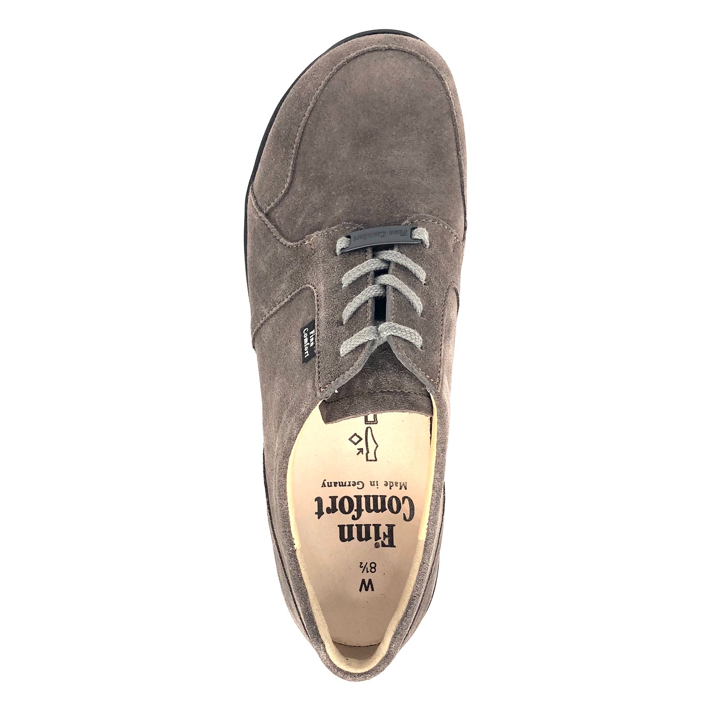 Herren Schnürer Halbschuh Asphalt Finn Comfort 17097