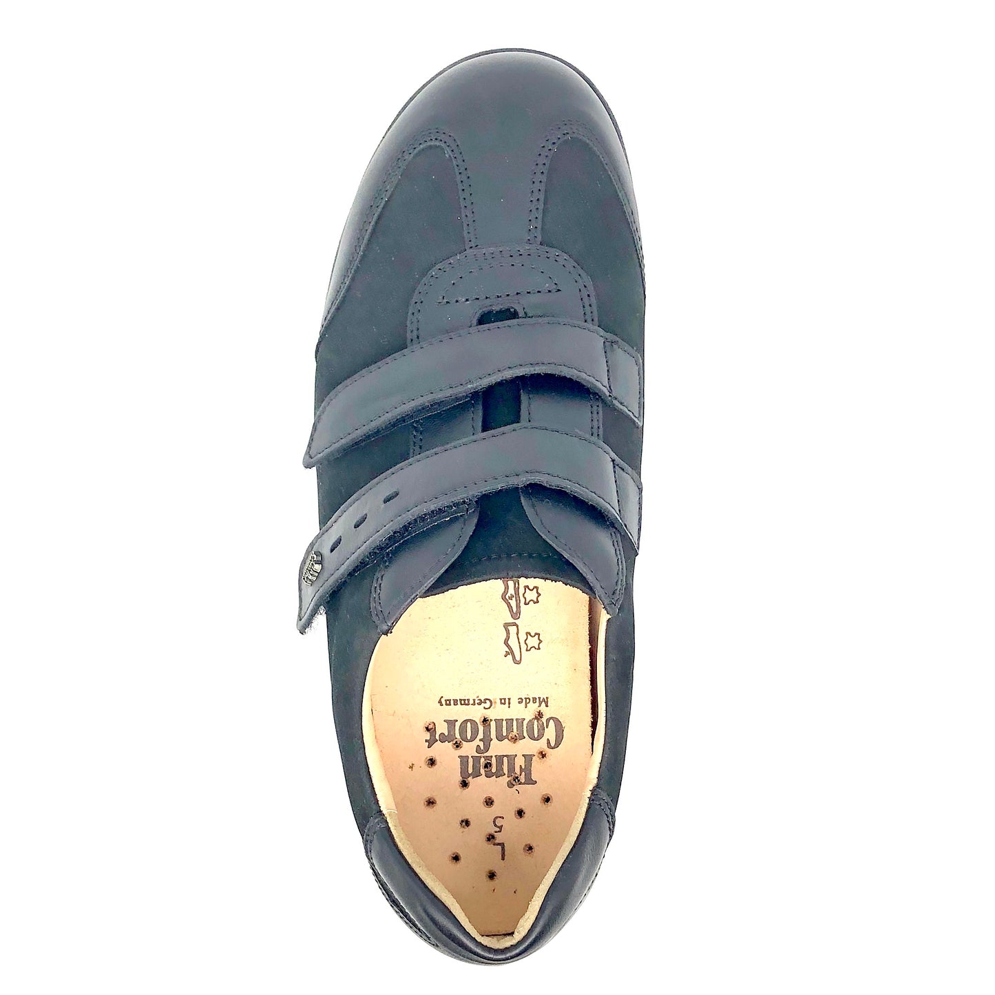 Damen Klett Halbschuh schwarz Finn Comfort 15957