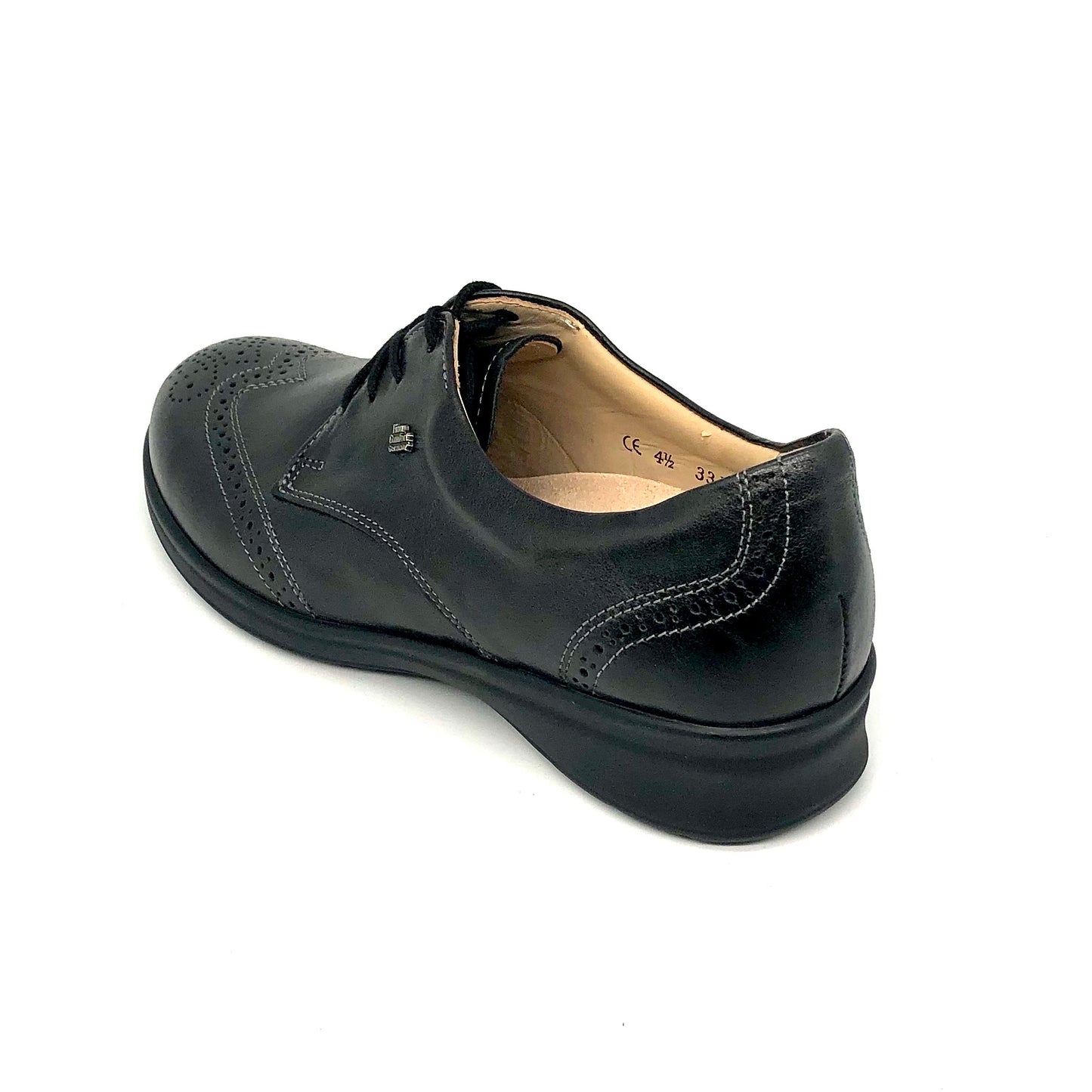 Damen Schnürer City Schwarz Finn Comfort 11745