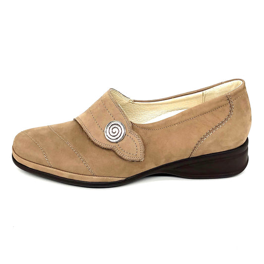 Damen Komfort Kletthalbschuh Düne Semler 11394