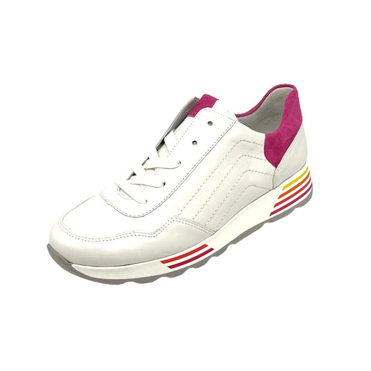 Damen Schnürer Halbschuh Sneakers Weiss von Semler 17687