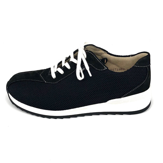 Damen Schnürer Halbschuh schwarz Finn Comfort 17219
