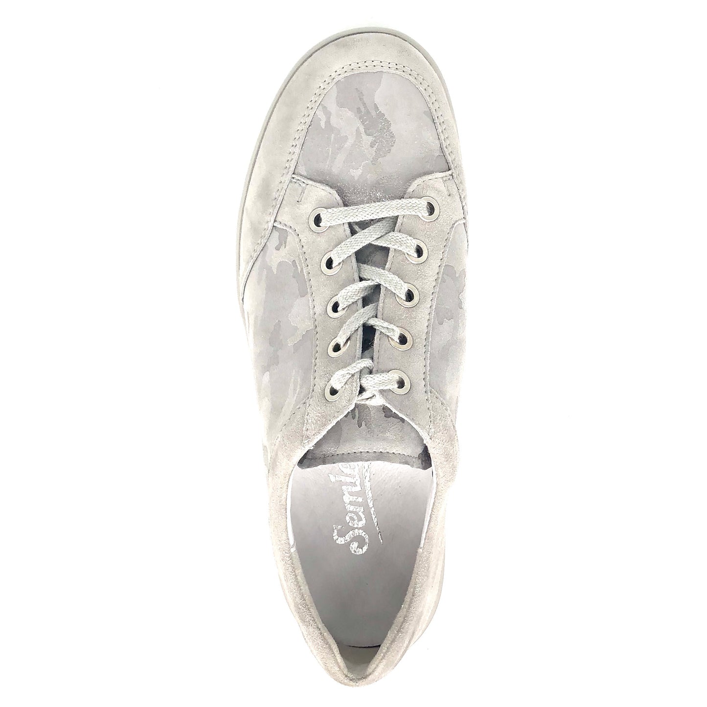 Damen Komfort Schnürer Beige Semler 16960