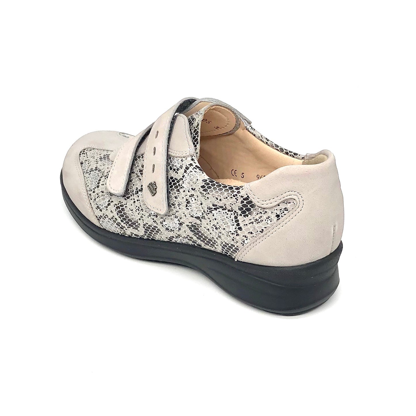 Damen Klett Halbschuh Grau Kombi Finn Comfort 17220