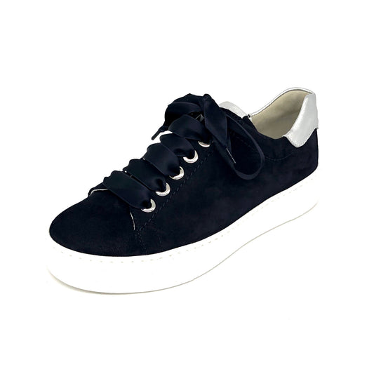 Damen Komfortschnürer Dunkelbau Semler 17208