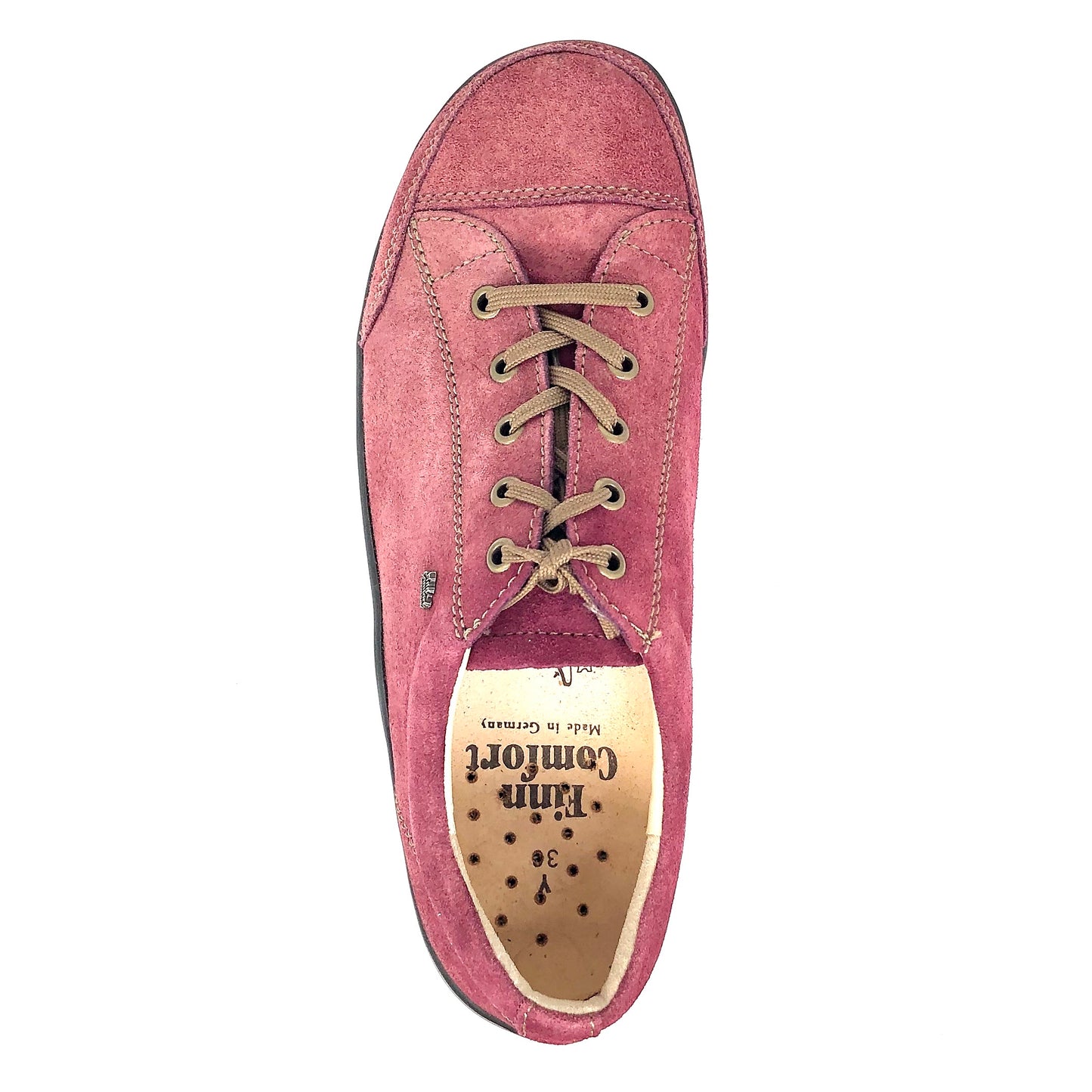 Damen Schnürer Halbschuh Bordeaux Finn Comfort 15960
