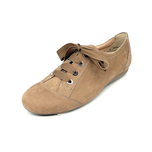 Damen Komfort Schnürer Hellbraun Semler 15816
