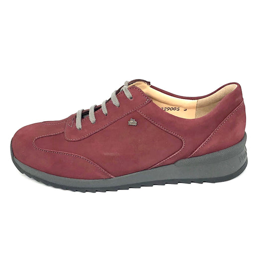 Damen Schnürer Sneaker Bordeaux Finn Comfort 16513