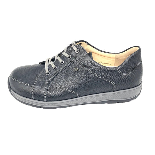 Herren Schnürer Halbschuh Schwarz Finn Comfort 16935