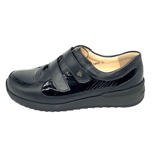 Damen Klett Sneakers schwarz Finn Comfort 17100