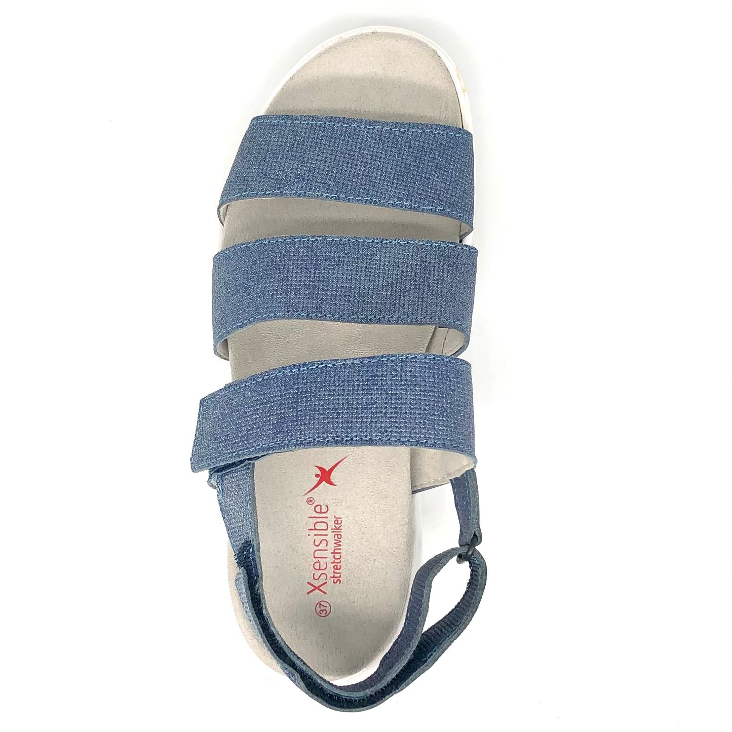 Damen Sandalette Blau von Xsensible 16618