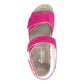 Damen Komfort Sandalette Pink von Semler 17686