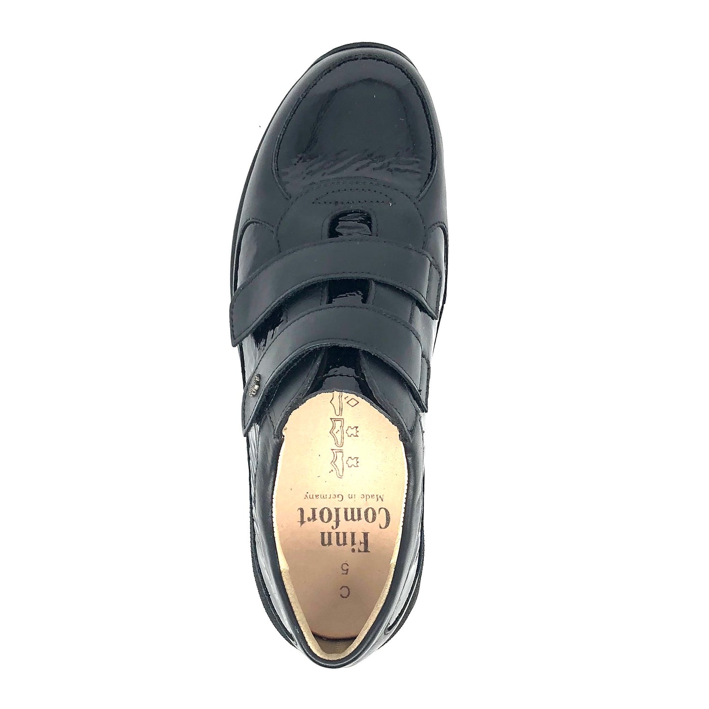 Damen Klett Sneakers schwarz Finn Comfort 17100