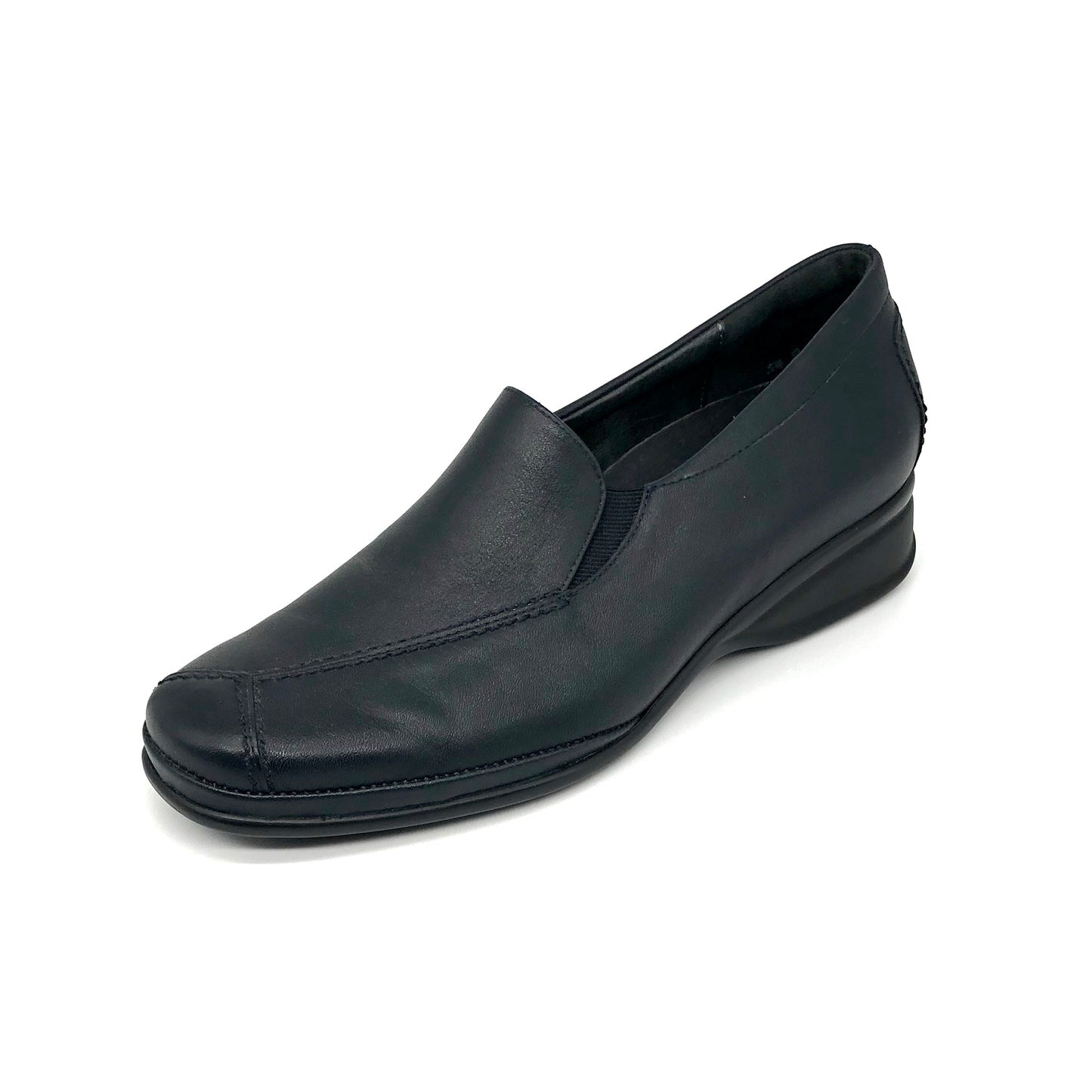 Damen Komfort Slipper Dunkelblau von Semler 8288